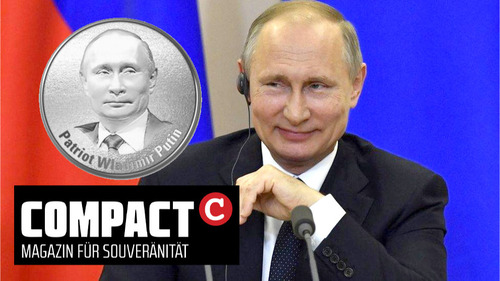 Оросын ерөнхийлөгч Владимир Путинд зориулсан хүндэтгэлийн зоос гаргажээ